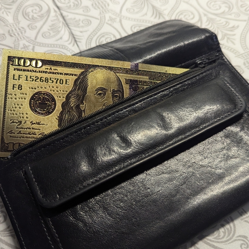 Vintage Rolf's Cowhide Leather Wallet